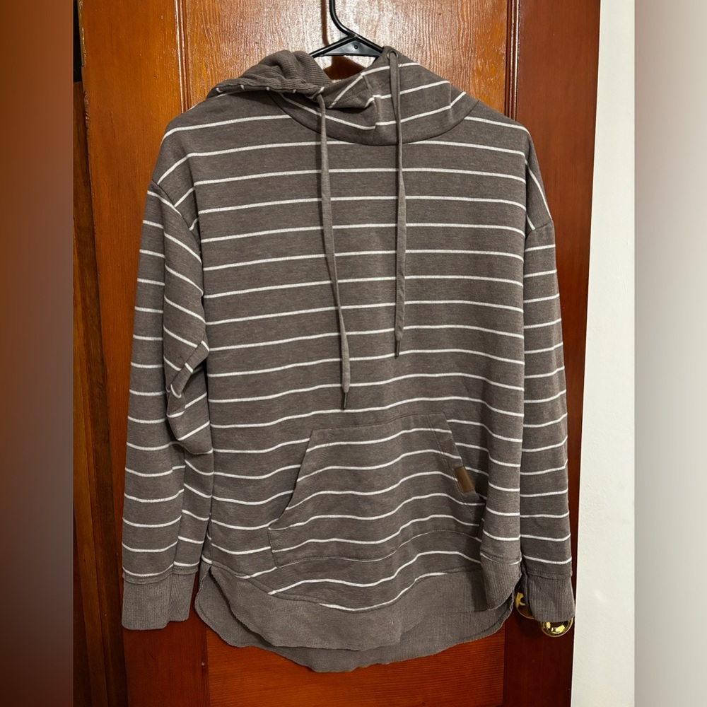Maurice’s Purple Striped Hoodie - XS